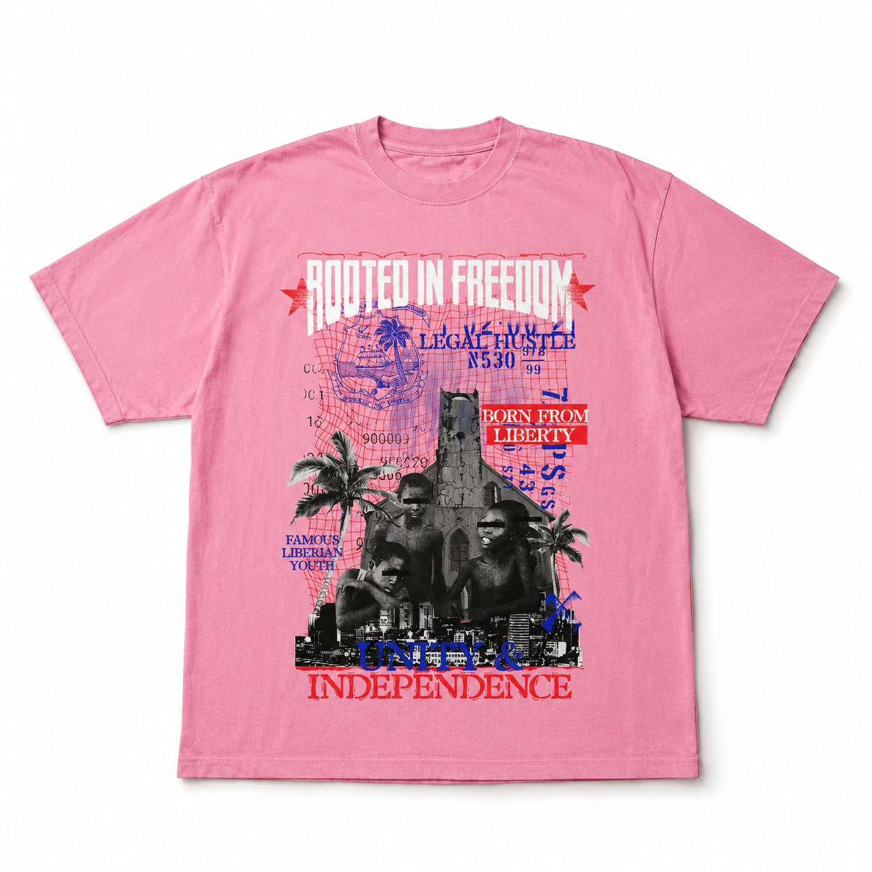 “Raised In Monrovia ” TShirt
